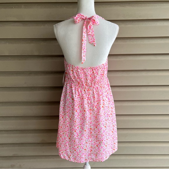 •Abound• NWT Floral Halter Mini Dress - Size Medium - Picture 5 of 8